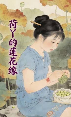 短剧《荷丫的莲花缘》海报