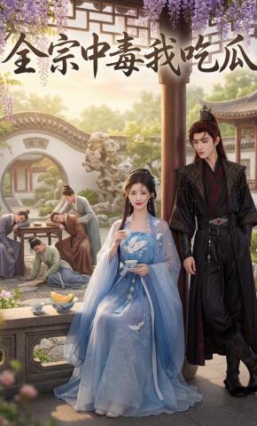 短剧《全宗中毒我吃瓜》海报