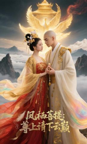 短剧《凤栖菩提：尊上请下云巅》海报