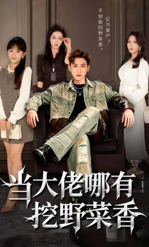 短剧《当大佬哪有挖野菜香》海报