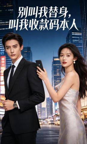 短剧《别叫我替身，叫我收款码本人》海报
