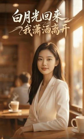 短剧《白月光回来我潇洒离开》海报