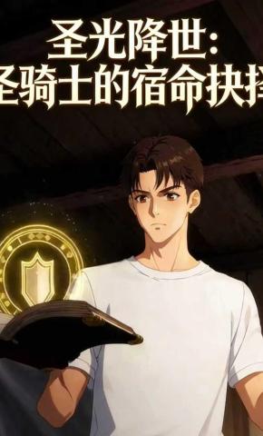 短剧《圣光降世：圣骑士的宿命抉择》海报