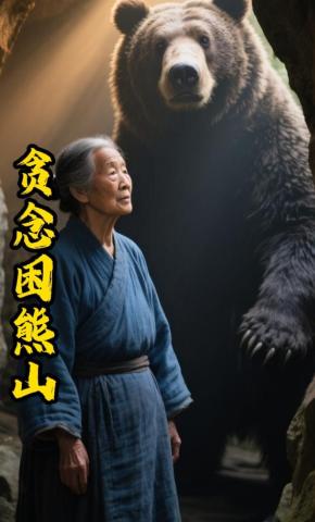 短剧《贪念困熊山》海报