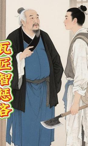 短剧《瓦匠智惩吝》海报