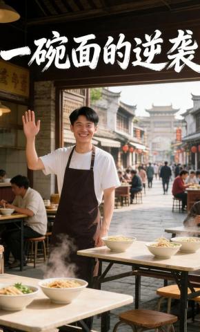 短剧《一碗面的逆袭》海报