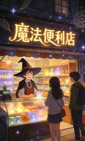 短剧《魔法便利店》海报