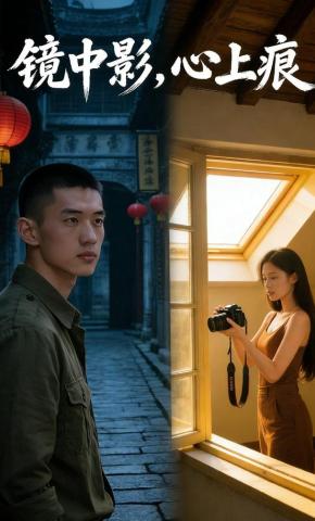 短剧《镜中影，心上痕》海报