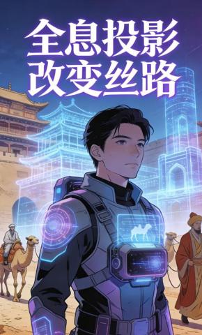 短剧《全息投影改变丝路》海报