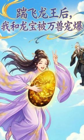 短剧《踹飞龙王后，我和龙宝被万兽宠爆》海报