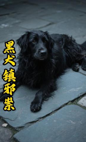 短剧《黑犬镇邪祟》海报