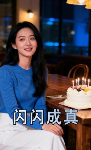 短剧《闪闪成真》海报