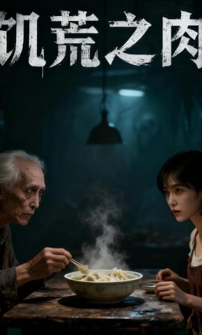 短剧《饥荒之肉》海报