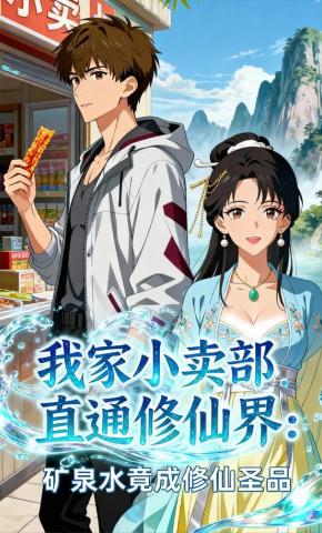 短剧《我家小卖部直通修仙界：矿泉水竟成修仙圣品》海报