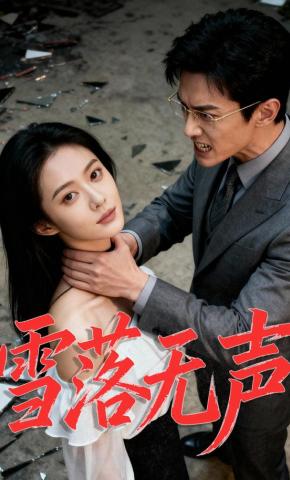 短剧《雪落无声》海报