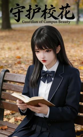 短剧《守护校花》海报