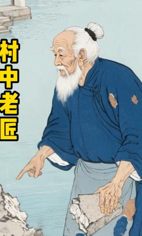 短剧《村中老匠》海报