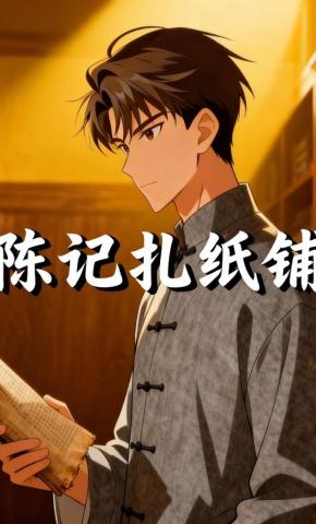 短剧《陈记扎纸铺》海报