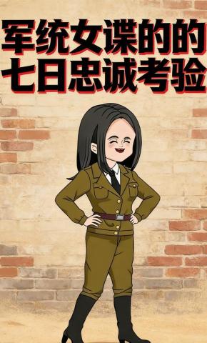 短剧《军统女谍的七日忠诚考验》海报