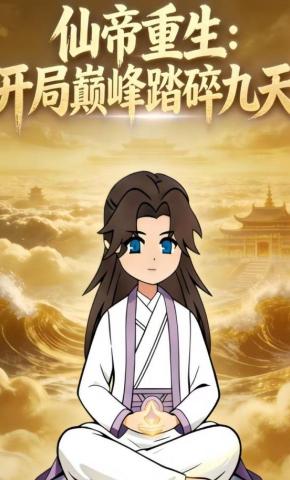 短剧《仙帝重生：开局巅峰踏碎九天》海报