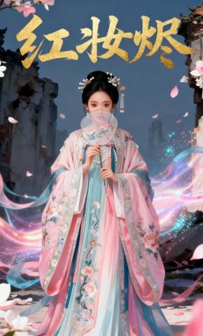 短剧《红妆烬》海报