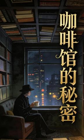 短剧《咖啡馆的秘密》海报