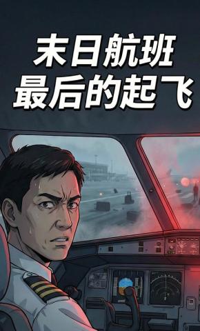 短剧《末日航班 最后的起飞》海报
