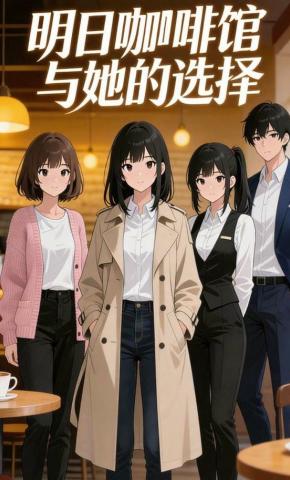 短剧《明日咖啡馆与她的选择》海报