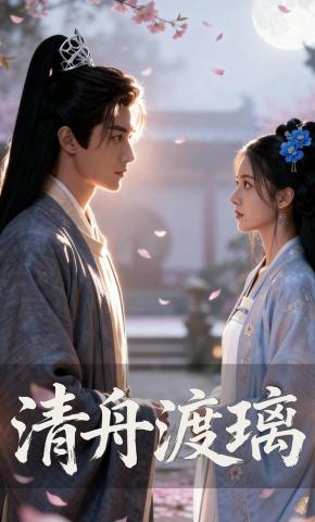 短剧《清舟渡璃》海报