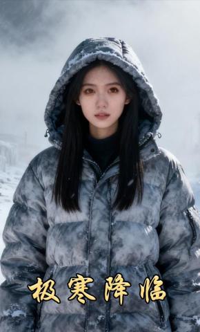短剧《极寒降临》海报