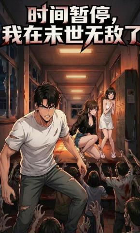 短剧《时间暂停，我在末世无敌了》海报
