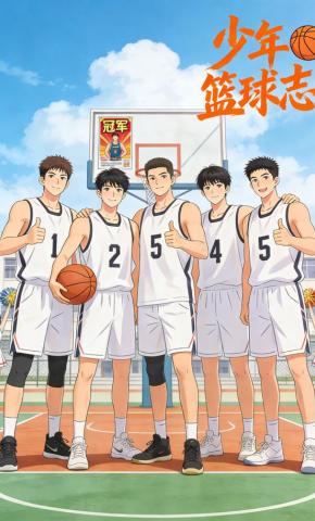 短剧《少年篮球志》海报
