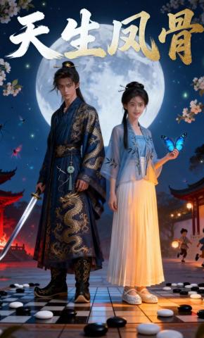 短剧《天生凤骨》海报