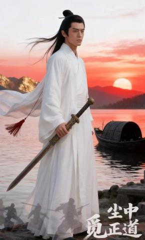 短剧《尘中觅正道》海报