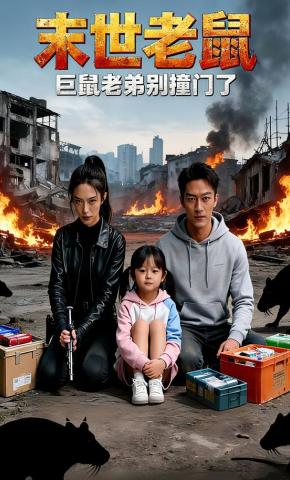 短剧《末世老鼠：巨鼠老弟别撞门了》海报