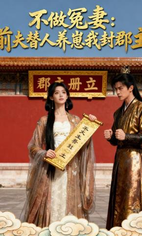 短剧《不做冤妻：前夫替人养崽我封郡主》海报