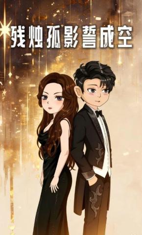 短剧《残烛孤影誓成空》海报