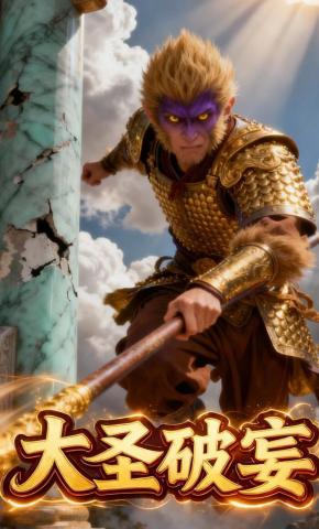 短剧《大圣破妄》海报