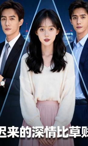 短剧《迟来的深情比草贱》海报