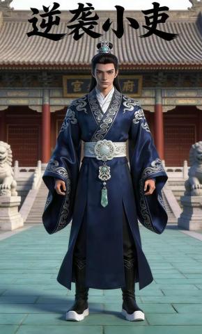 短剧《逆袭小吏》海报