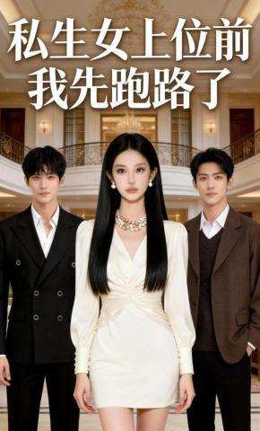 短剧《私生女上位前，我先跑路了》海报