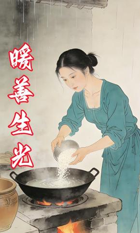 短剧《暖善生光》海报