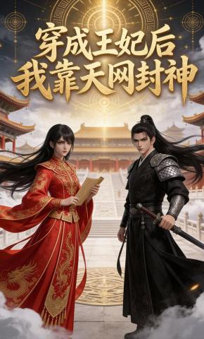 短剧《穿成王妃后我靠天网封神》海报