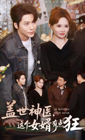 短剧《盖世神医，这个女婿有点狂》海报