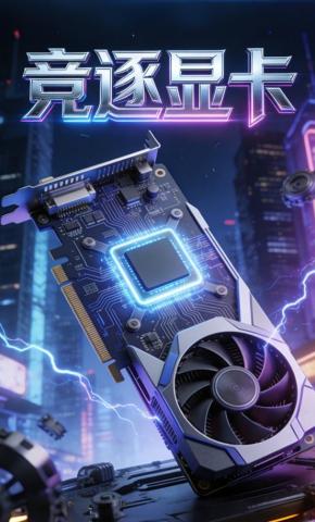 短剧《竞逐显卡》海报