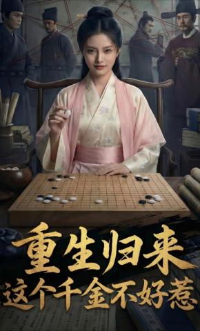 短剧《重生归来：这个千金不好惹》海报
