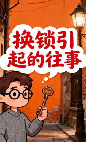 短剧《换锁引起的往事》海报