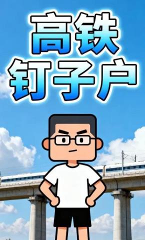 短剧《高铁钉子户》海报