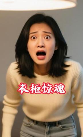 短剧《衣柜惊魂》海报