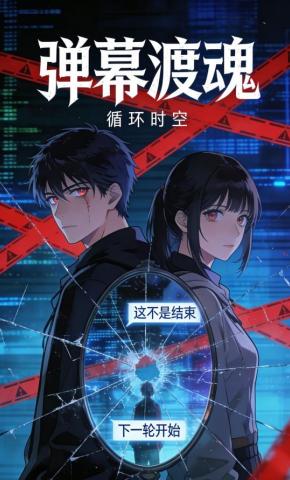 短剧《弹幕渡魂》海报